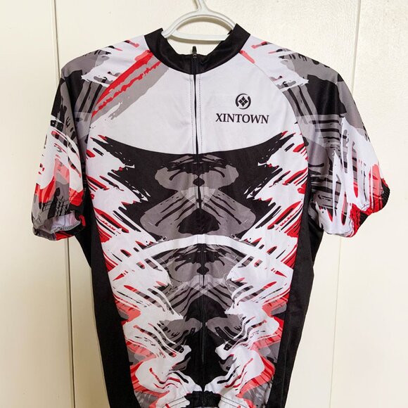 Xintown Cycling men's  short sleeve shirt, size L, bike T-shirt, new condition - Picture 1 of 6